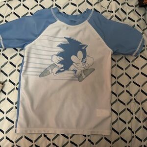 Sonic swiming shirt